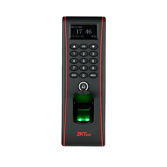 Máy chấm công vân tay và thẻ ZKTeco TF1700 lắp ngoài trời